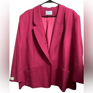 Pendleton Wool Skirt Suit, size 18